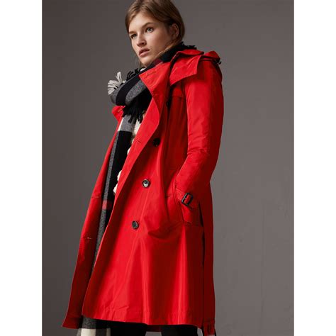 burberry red hood trench coat with detachable gilet|burberry men's trench coat outlet.